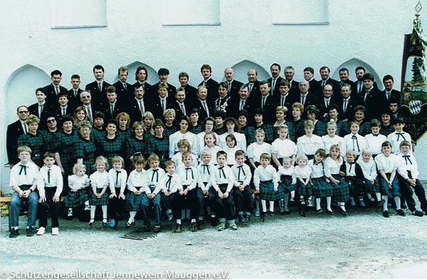 Gruppenfoto Festverein 1992